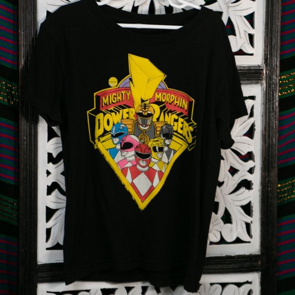 Mighty Morphy Power Rangers Graphic Tshirt - Picture 1 of 5